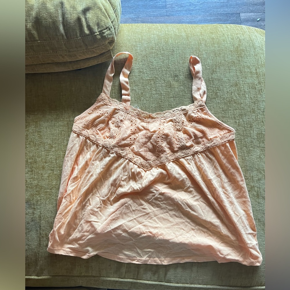Khols summer orange blouse